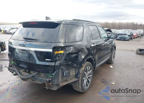 2017 Ford Explorer Platinum from USA, damaged, VIN 1FM5K8HT0HGC52925